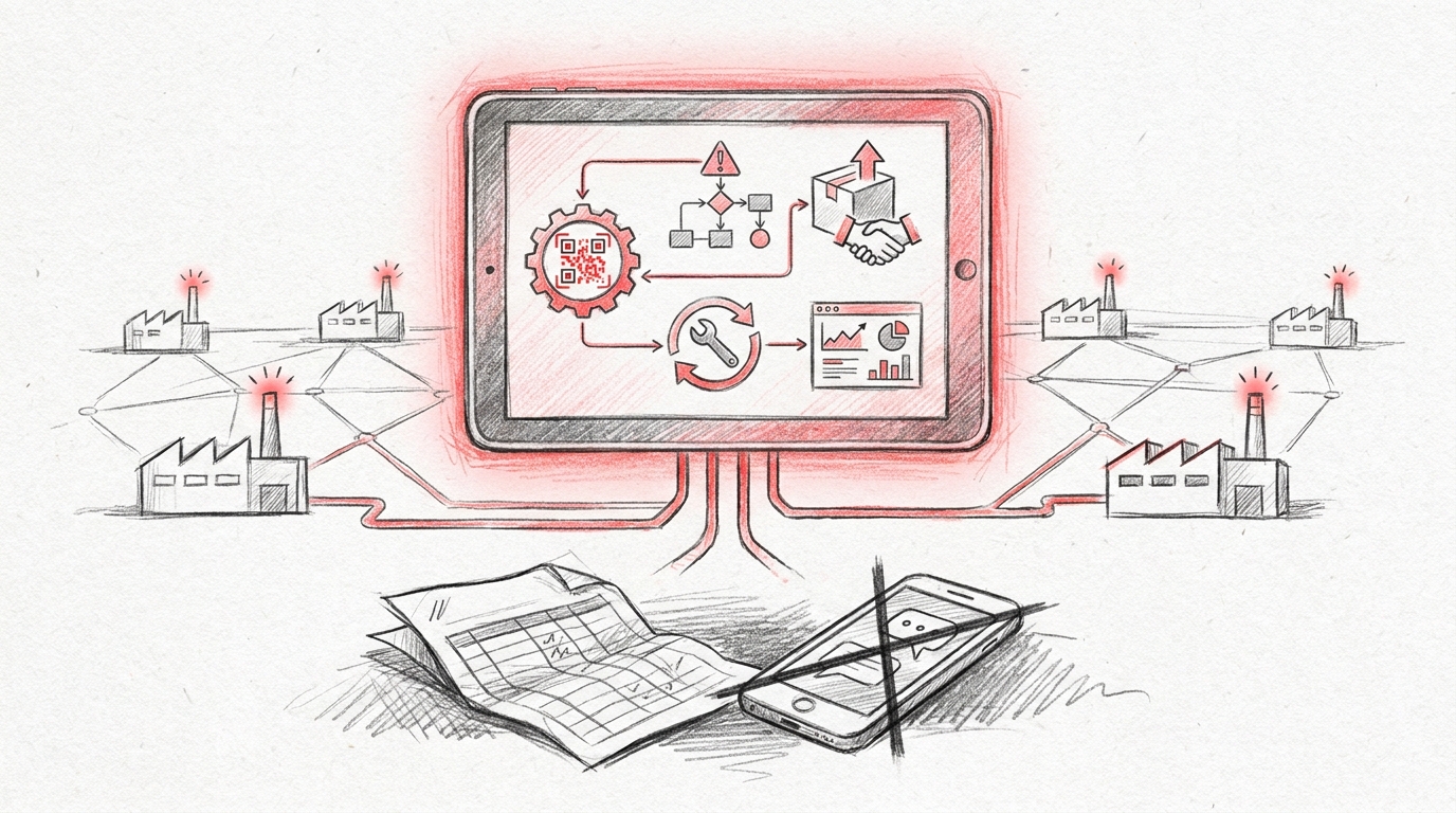 Lean Operations Tools: Digital QRQC Platform for Manufacturi